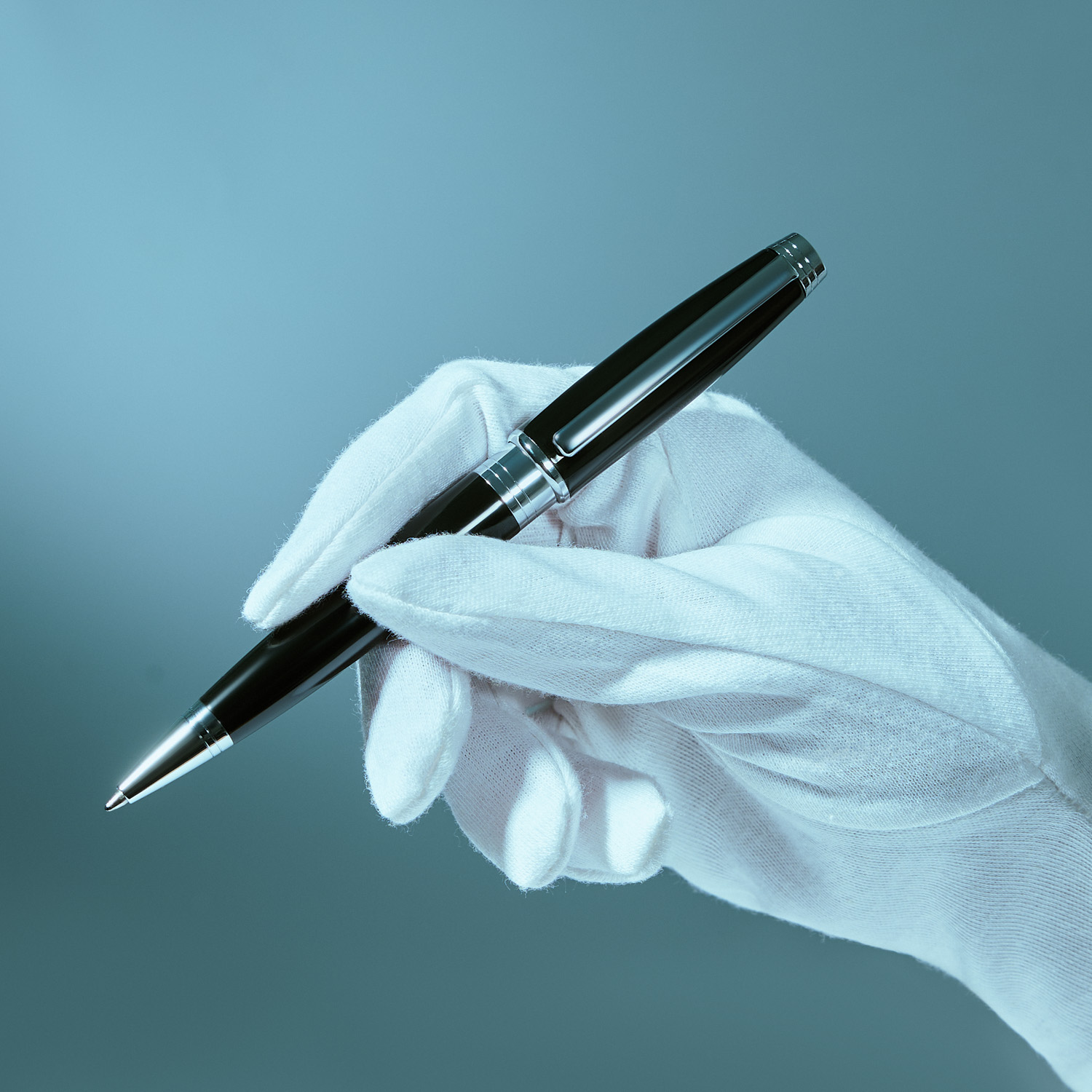 Шариковая ручка Soprano, черная — изображение 2