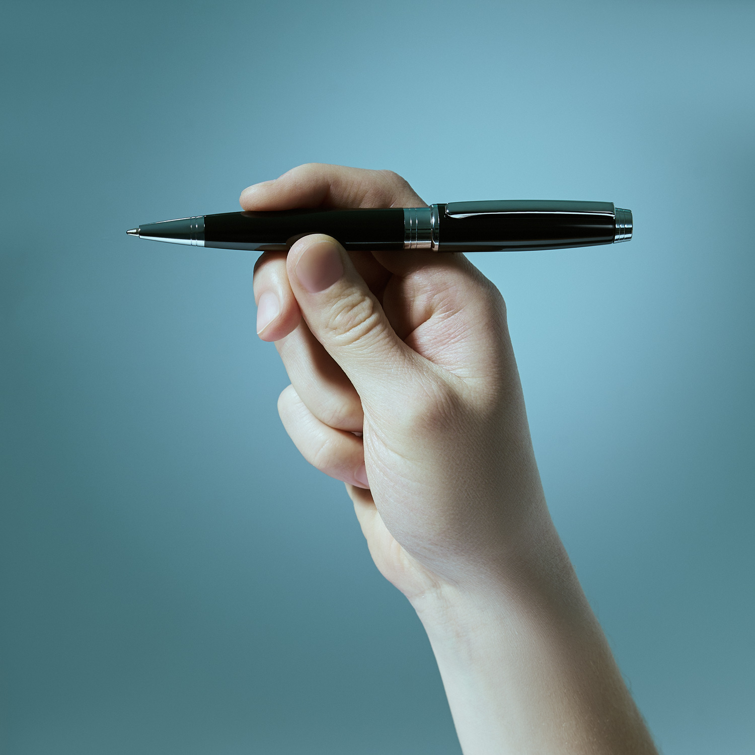 Шариковая ручка Soprano, черная — изображение 3