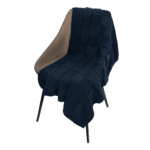 Плед Cella Soft вязаный, 160*90 см, синий