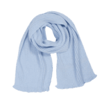 Шарф Forges вязаный, голубой