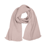 Шарф Forges вязаный, дымчато-розовый