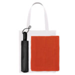 Подарочный набор Levante, оранжевый (зонт, плед, шоппер)