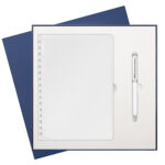 Подарочный набор Vista Neo, белый (ежедневник, ручка)