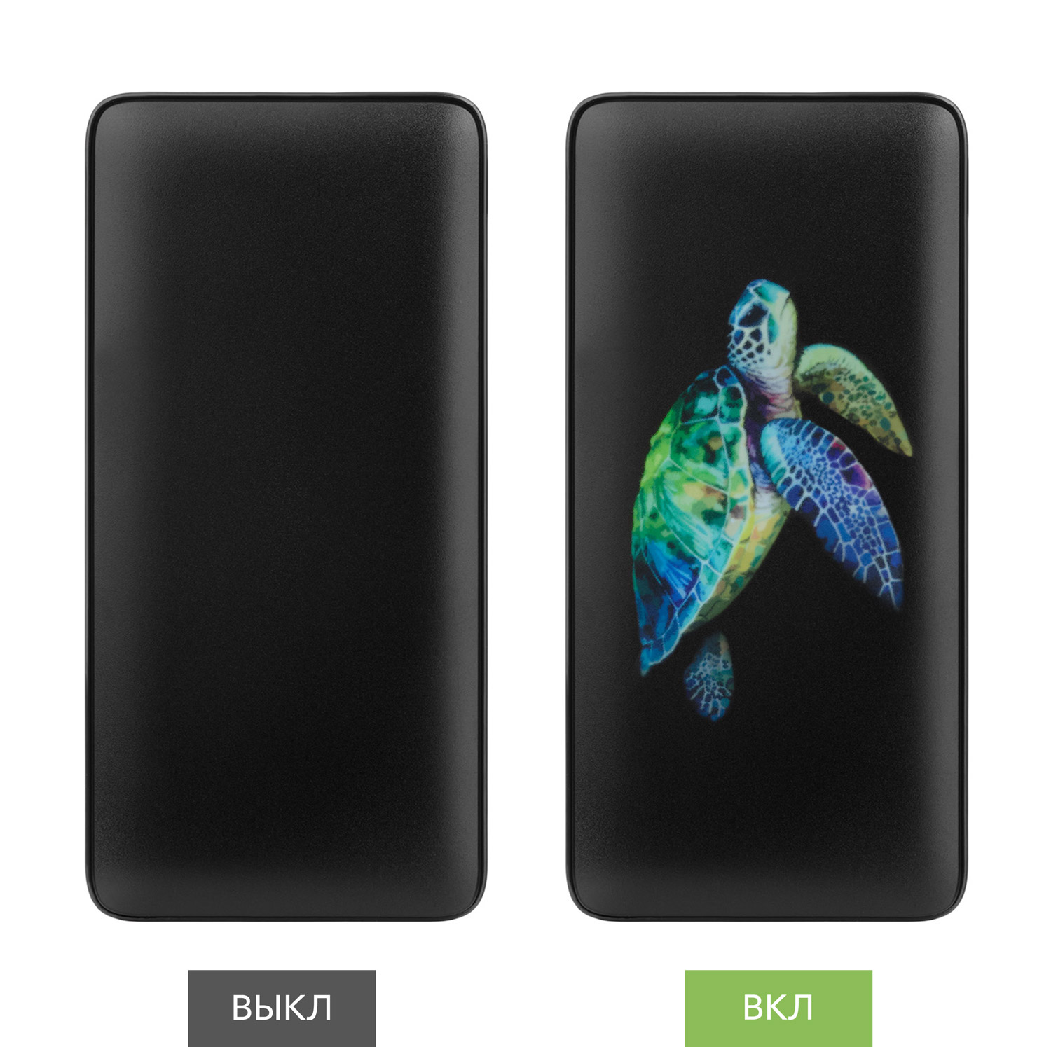 Внешний аккумулятор с цветной подсветкой Ancor PD Max Plus 10000 mAh, черный — изображение 7