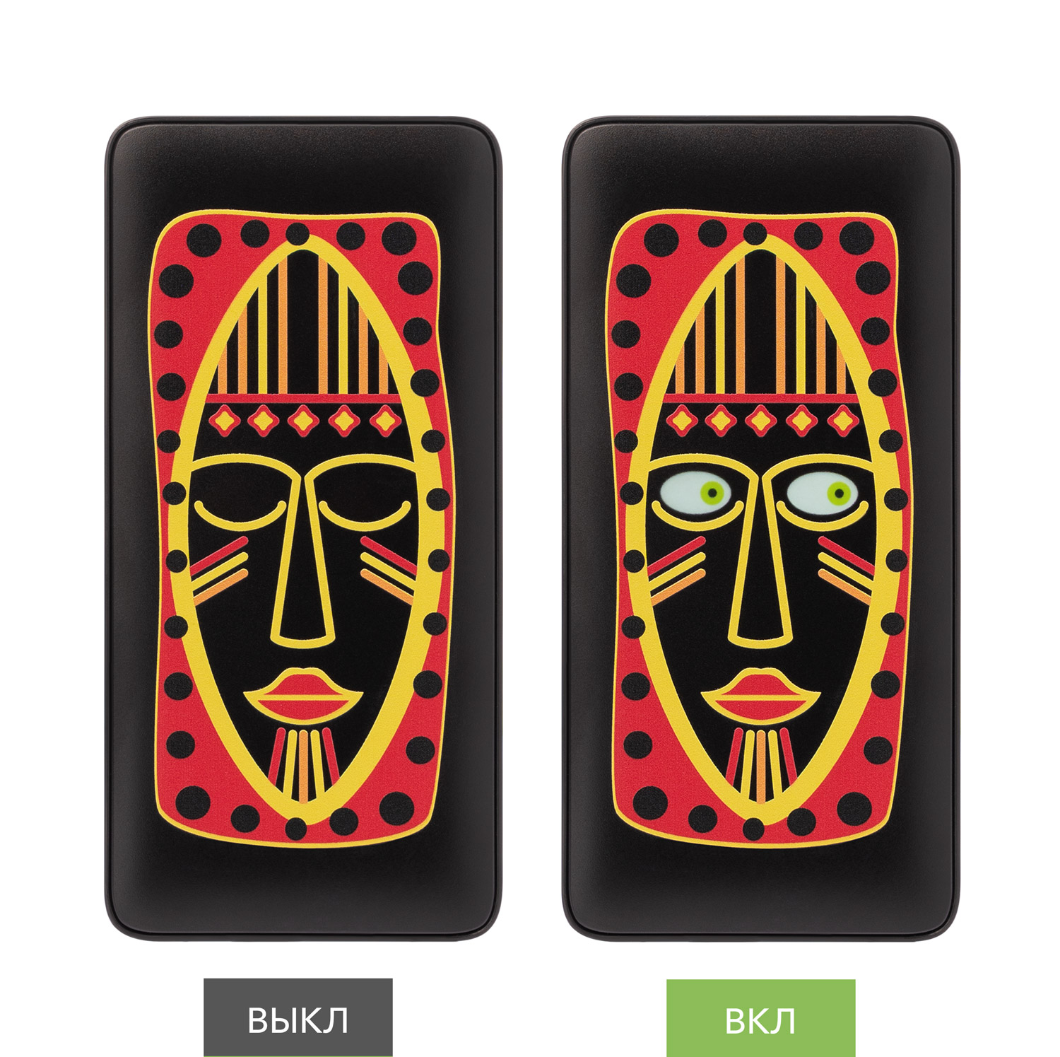 Внешний аккумулятор с цветной подсветкой Ancor PD Max Plus 10000 mAh, черный — изображение 8