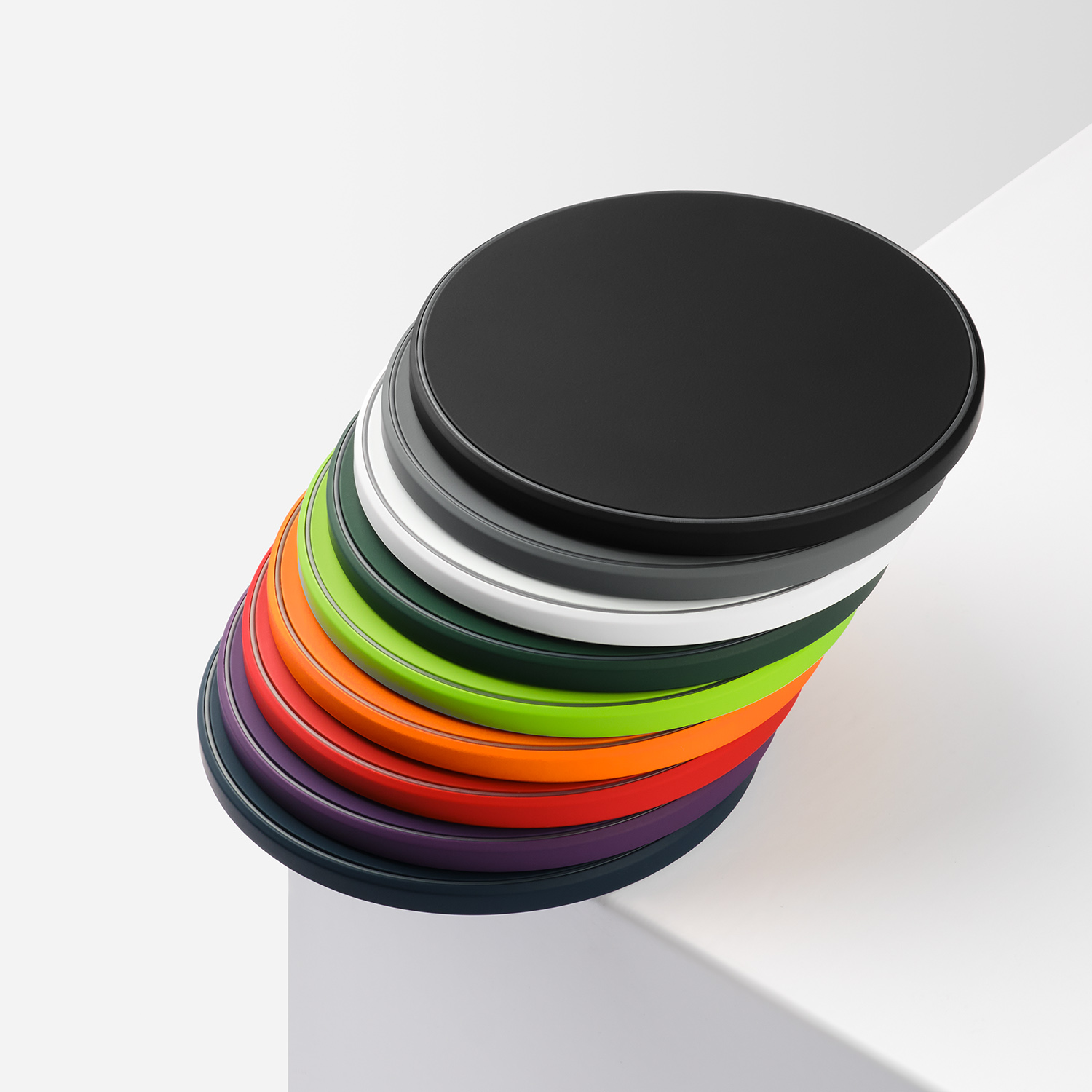 Беспроводное зарядное устройство с подсветкой 15W Auris, салатовое — изображение 9