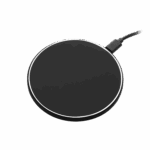 Беспроводное зарядное устройство с подсветкой 15W Auris, черное