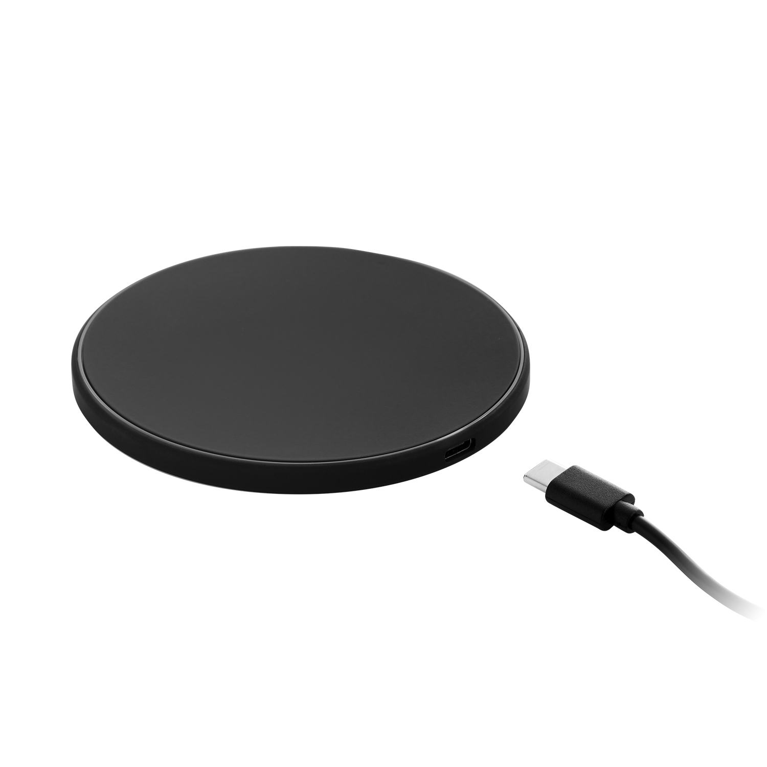 Беспроводное зарядное устройство с подсветкой 15W Auris, черное — изображение 6