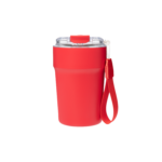 Термокружка вакуумная Monaco, красная