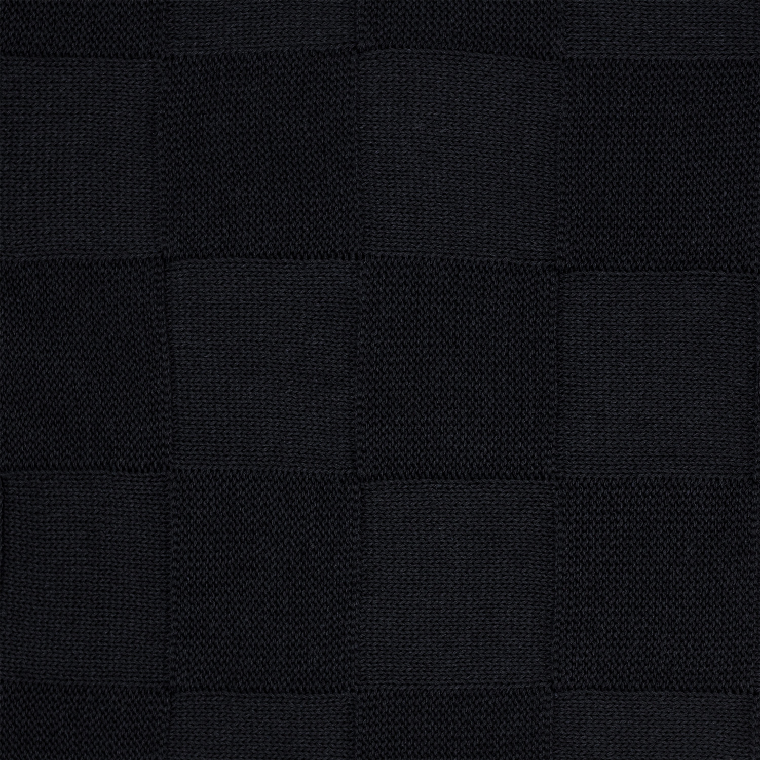 Плед Cella вязаный, темно-синий (без подарочной коробки) — изображение 4