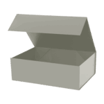 Подарочная коробка-трансформер средняя, серая