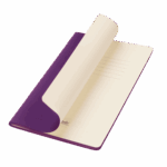 Блокнот Alpha slim, фиолетовый