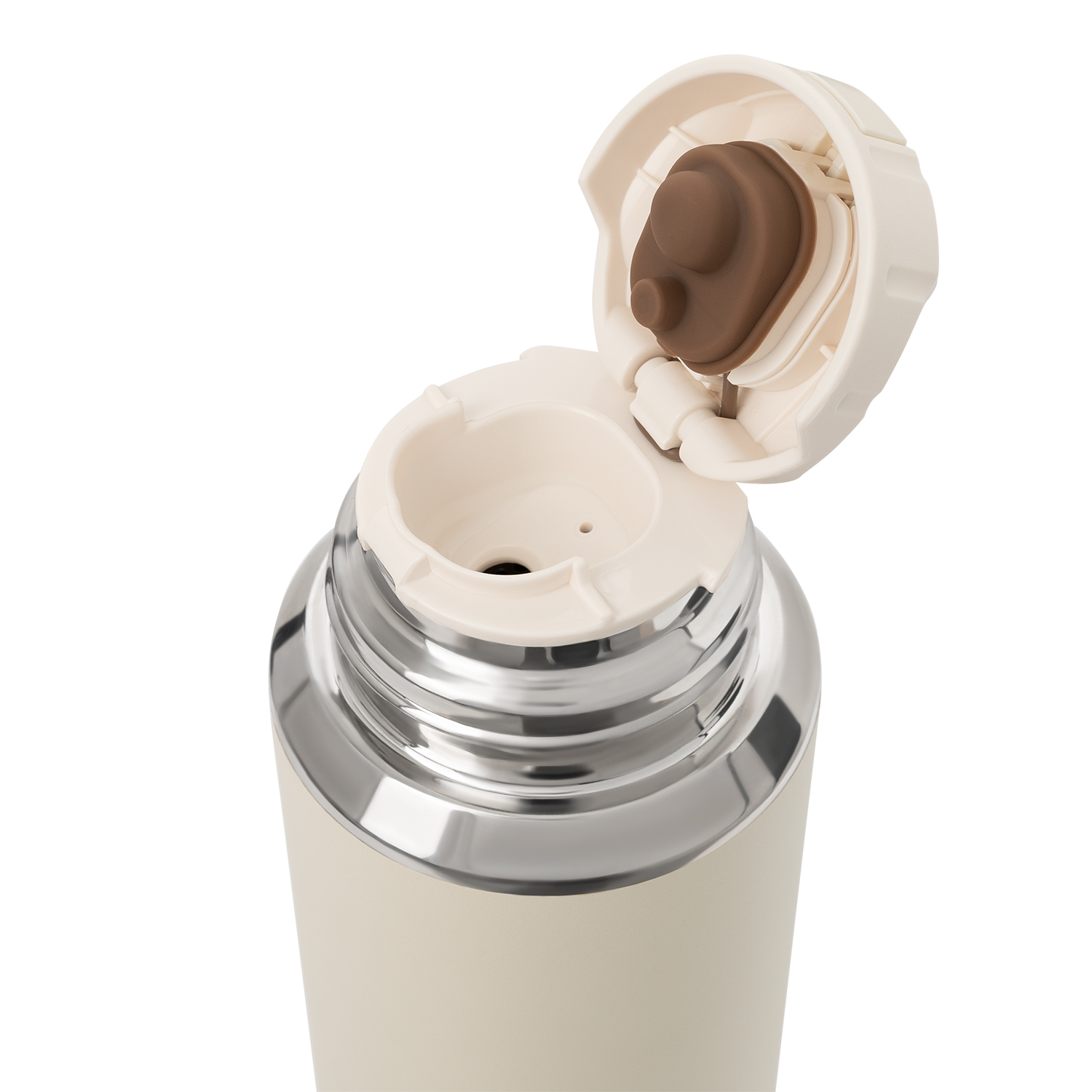 Термос Oslo, бежевый — изображение 2