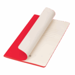 Блокнот Corsa slim, красный