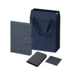 Подарочный набор Ritz, Nuba, синий (ежедневник, кардхолдер, обложка на паспорт)