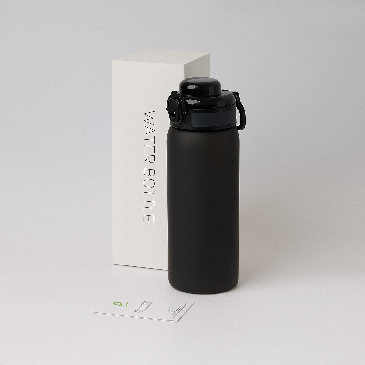 Бутылка для воды Roys, черная — изображение 2