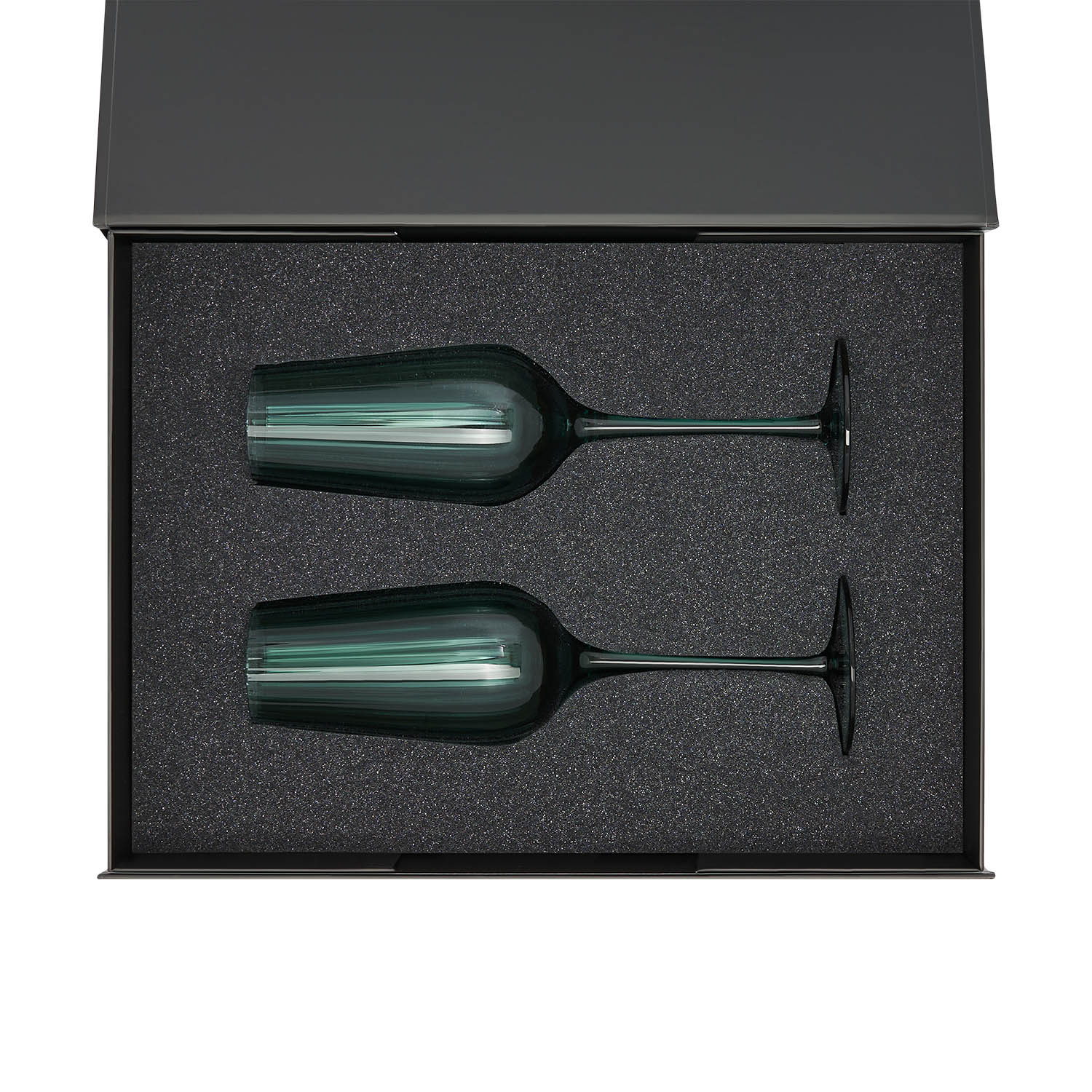 Ложемент под 2 бокала для шампанского (рифленое стекло) в среднюю коробку-трансформер (арт. 695721) — изображение 3