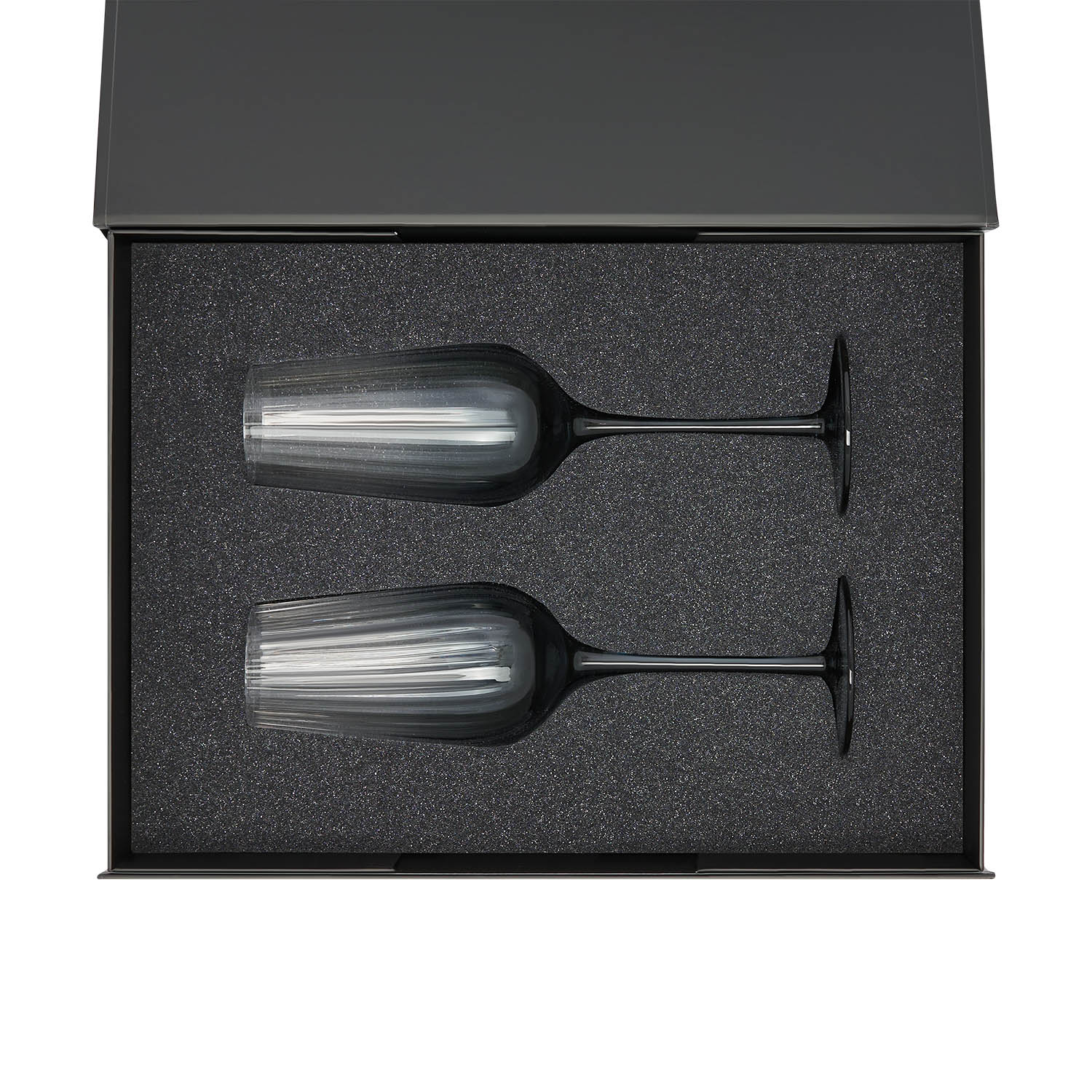 Ложемент под 2 бокала для шампанского (рифленое стекло) в среднюю коробку-трансформер (арт. 695721) — изображение 4