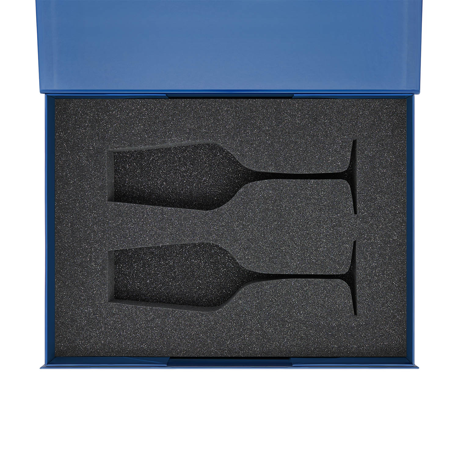 Ложемент под 2 бокала для шампанского (рифленое стекло) в среднюю коробку-трансформер (арт. 695721) — изображение 5