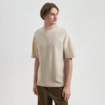 Футболка унисекс премиум AURA, бежевый