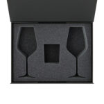 Ложемент под свечу Enigma + 2 бокала для вина в среднюю коробку-трансформер (арт. 695721)