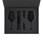 Ложемент под 2 бокала для вина + набор для вина Sacramento в большую коробку-трансформер (арт. 695722)