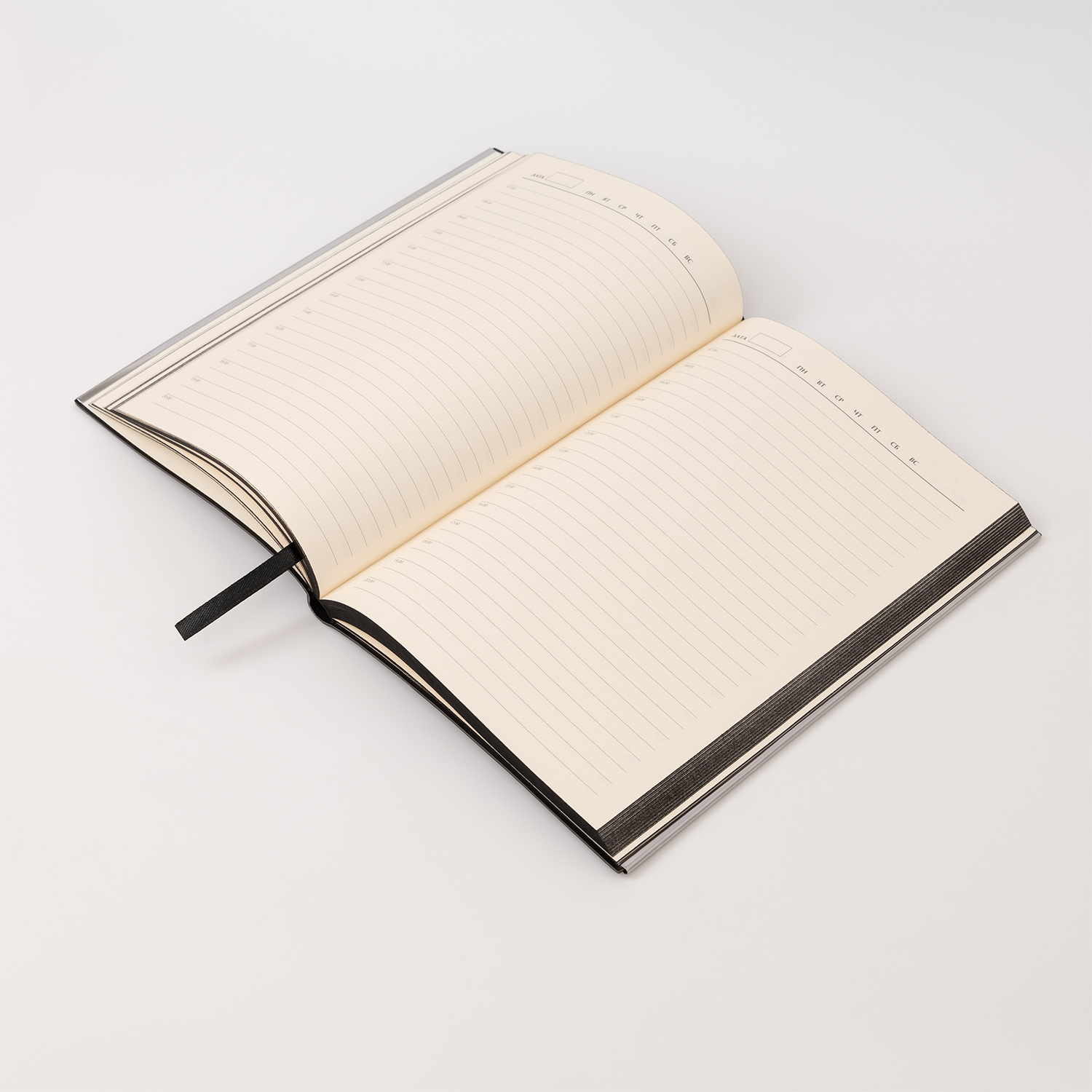 Ежедневник City New Standart недатированный, черный — изображение 3