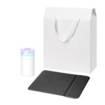 Подарочный набор Crystal, Honor, черный (увлажнитель воздуха, зарядное устройство)