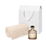 Подарочный набор Mizu, Fado, бежевый (диффузор, плед)