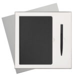 Подарочный набор Star, черный (ежедневник, ручка)