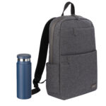 Подарочный набор Forst, Allegra, синий (рюкзак, термобутылка)