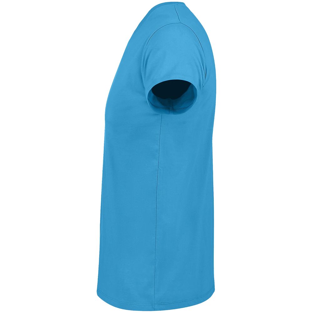 Футболка мужская Regent Fit 150, ярко-бирюзовая — изображение 3