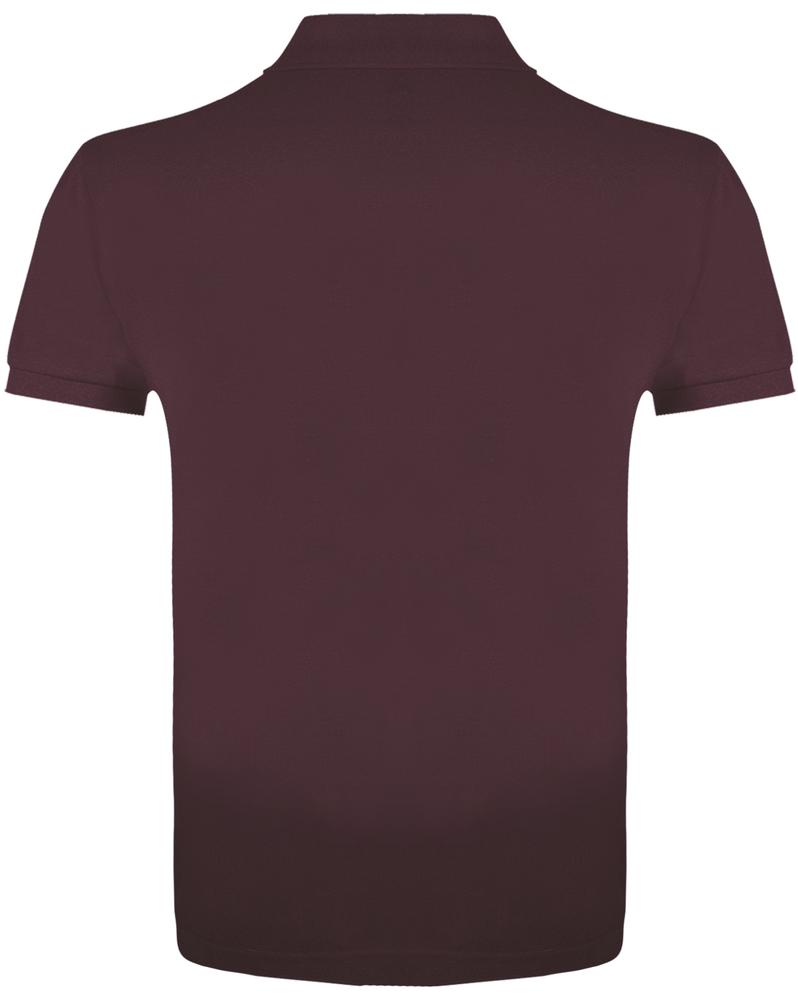 Рубашка поло мужская Prime Men 200 бордовая — изображение 2