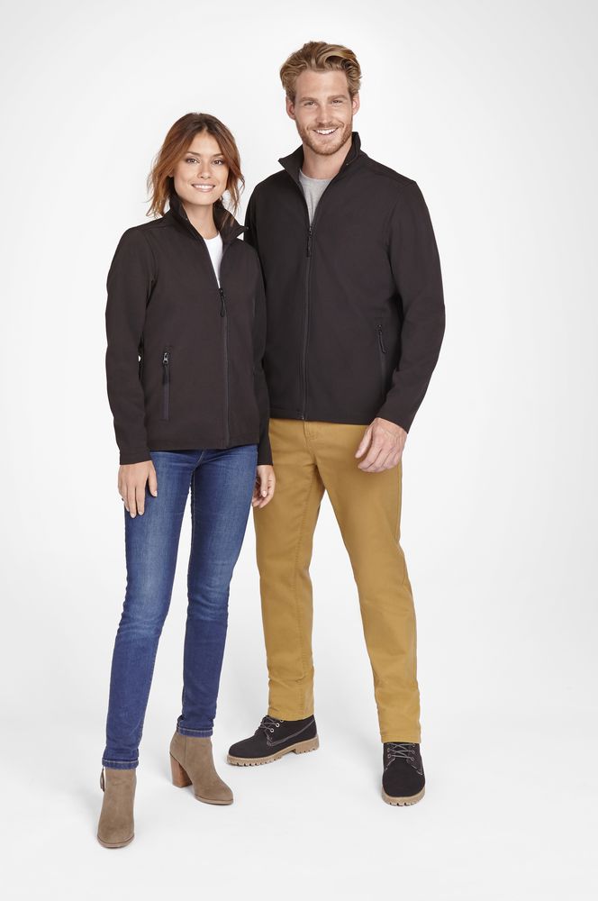 Куртка софтшелл мужская Race Men, темный хаки — изображение 4