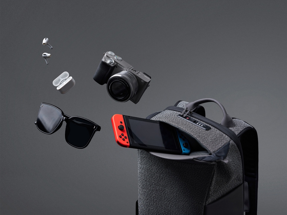 Антикражный рюкзак SnapPack для ноутбука 16, серый — изображение 28