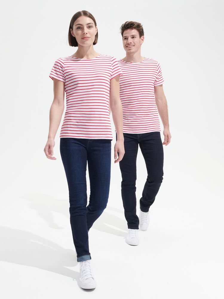 Футболка Miles Women белая с красным — изображение 5