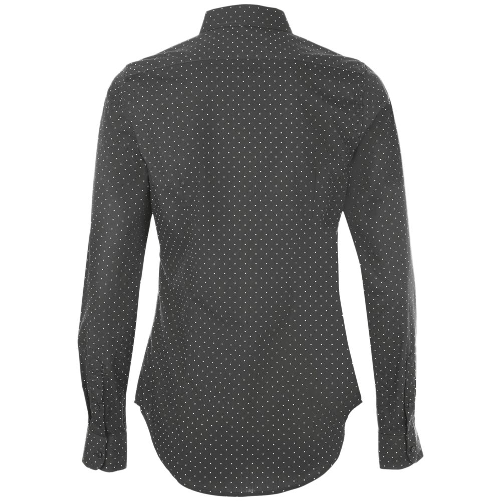 Рубашка женская Becker Women, темно-серая с белым — изображение 2