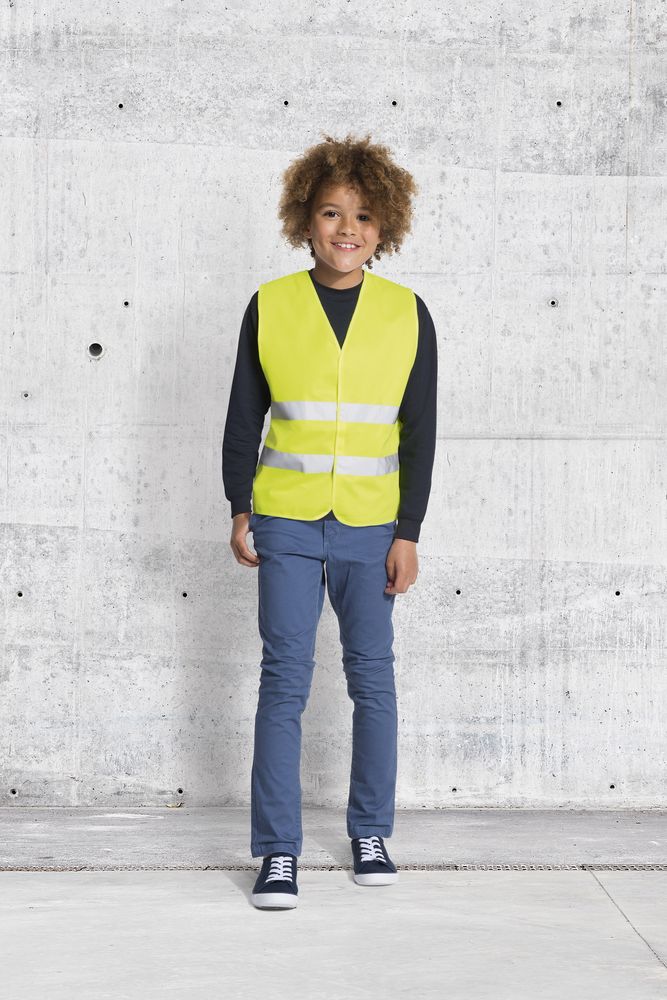 Жилет светоотражающий Secure Pro, оранжевый неон — изображение 6