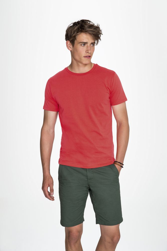 Футболка мужская Marvin, темно-синяя — изображение 4