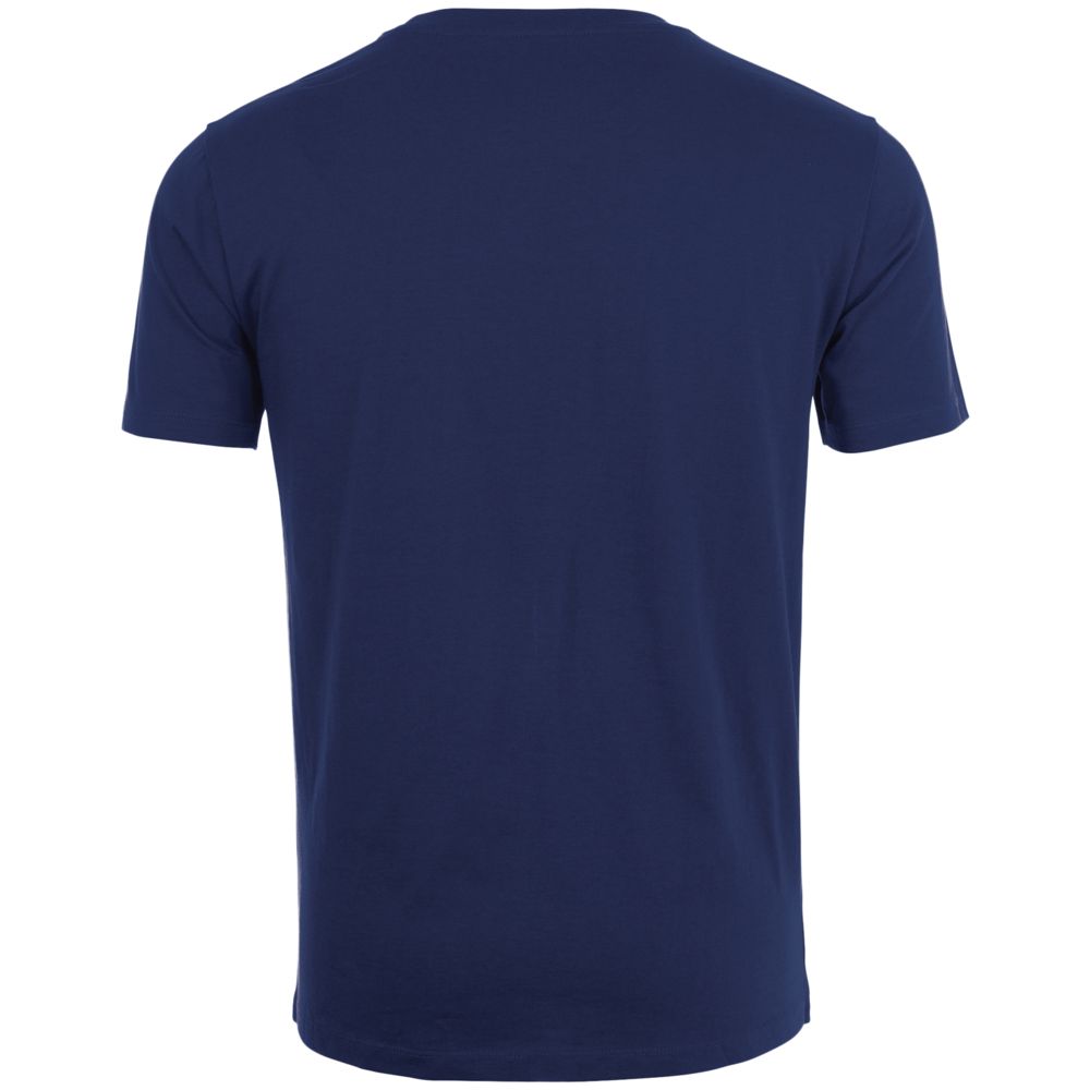 Футболка мужская Marvin, темно-синяя — изображение 2