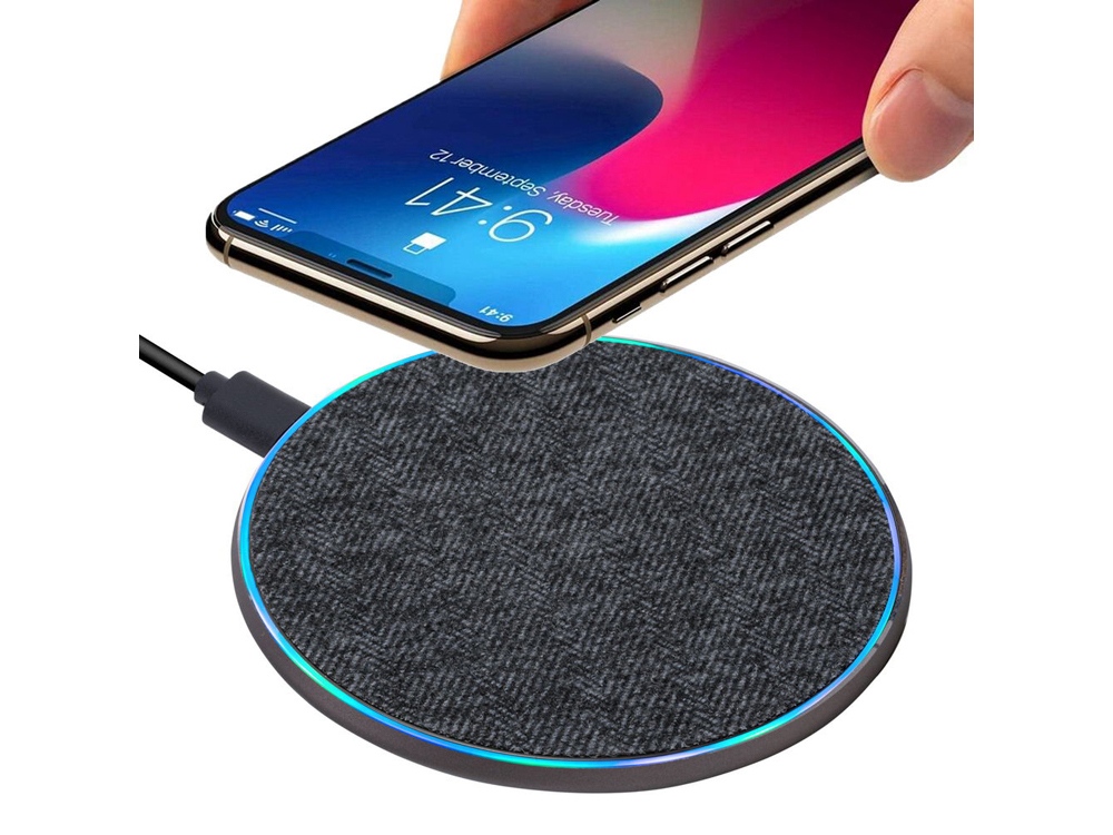 RIVACASE VA4915 GR3 беспроводное ЗУ 10 Вт, серая ткань, 12/96 — изображение 8