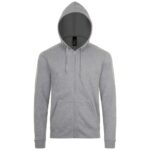 Толстовка унисекс Stone, серый меланж