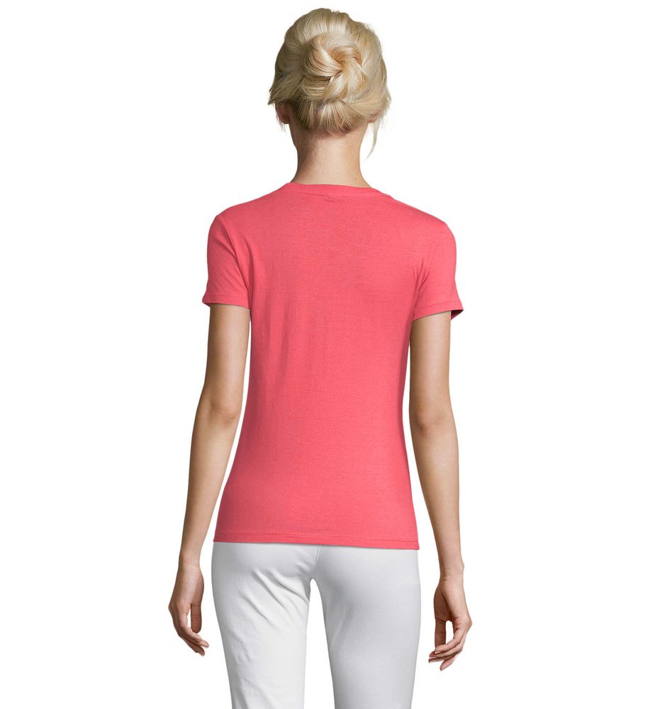 Футболка женская Regent Women, розовая (коралловая) — изображение 6