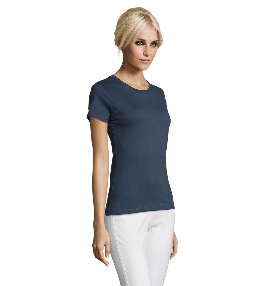 Футболка женская Regent Women, синяя (джинс) — изображение 5