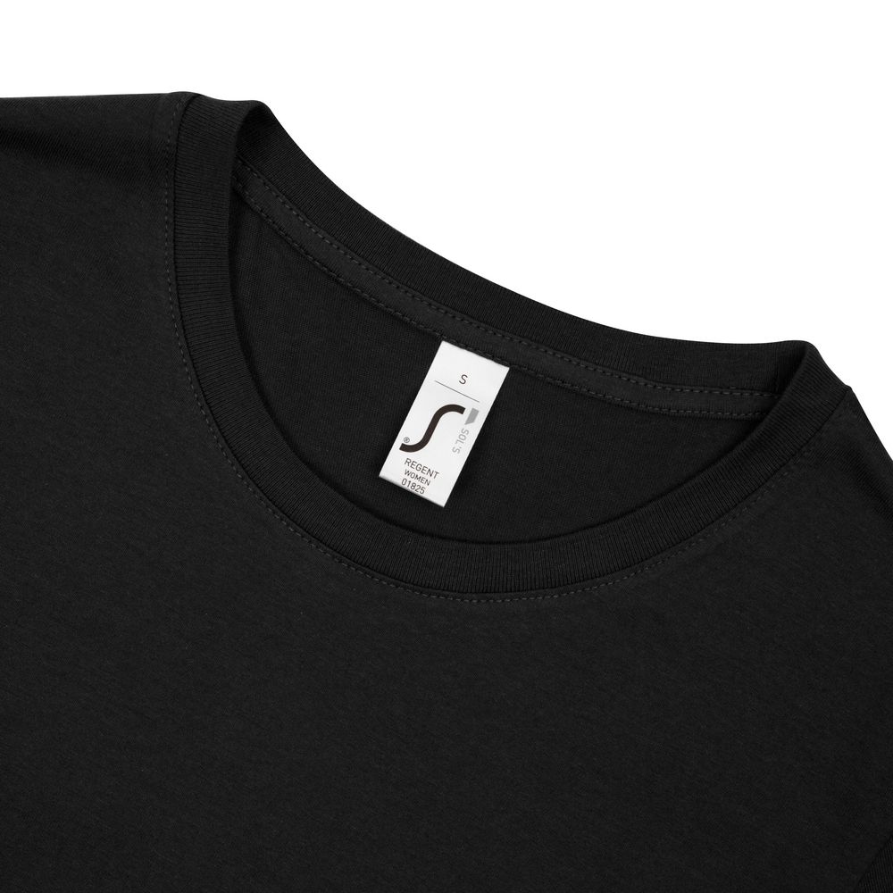 Футболка женская Regent Women, черная — изображение 3