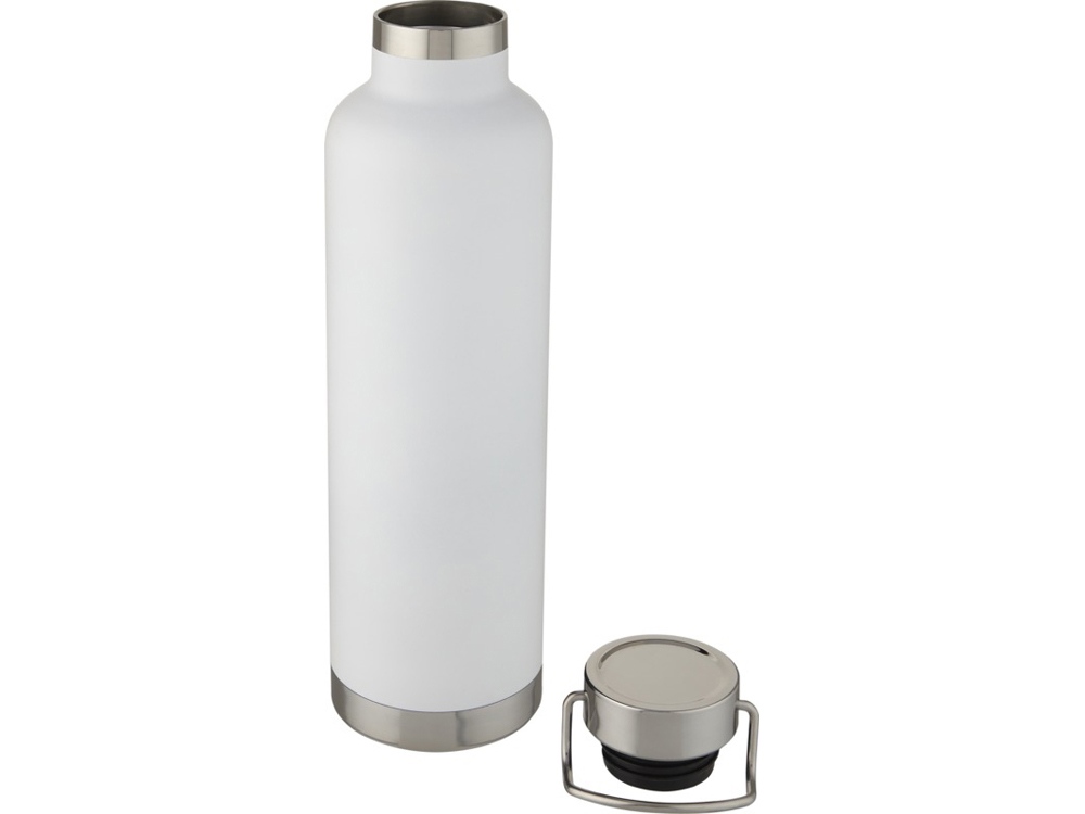 Thor, медная спортивная бутылка объемом 1 л с вакуумной изоляцией, белый — изображение 3