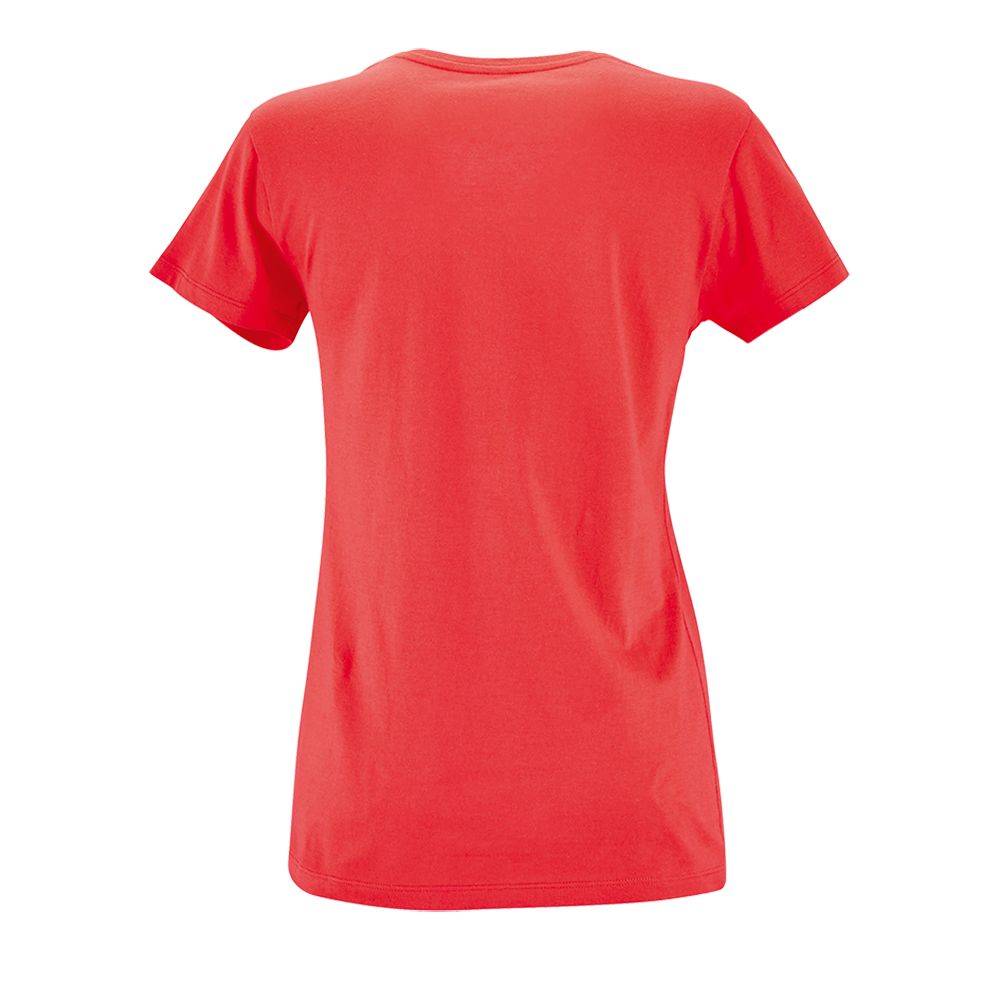 Футболка женская Metropolitan, розовая (коралловая) — изображение 2