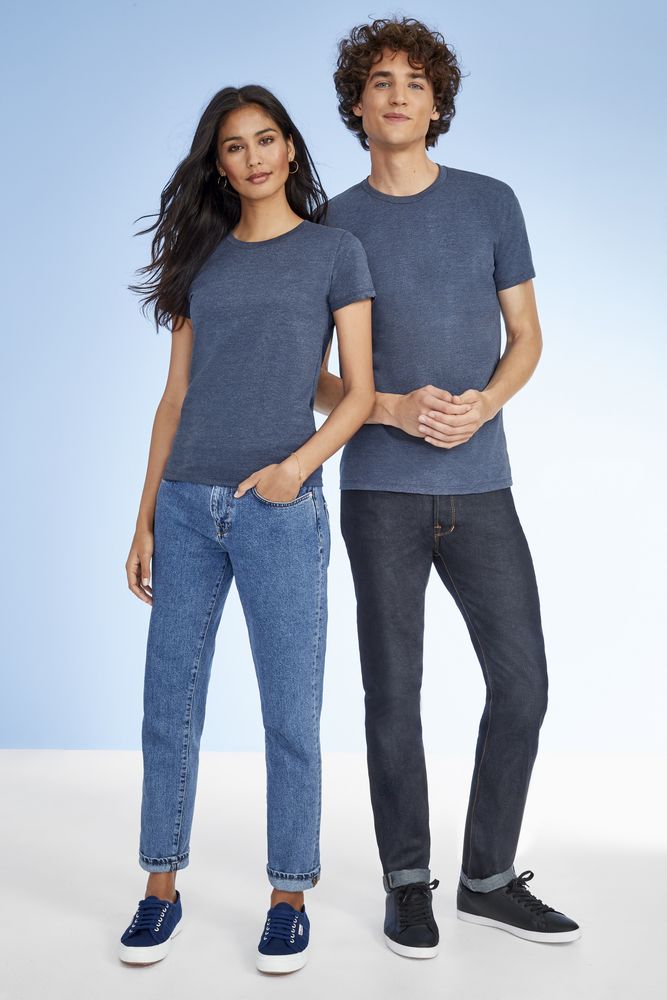 Футболка женская Imperial Fit Women, темно-серая — изображение 5