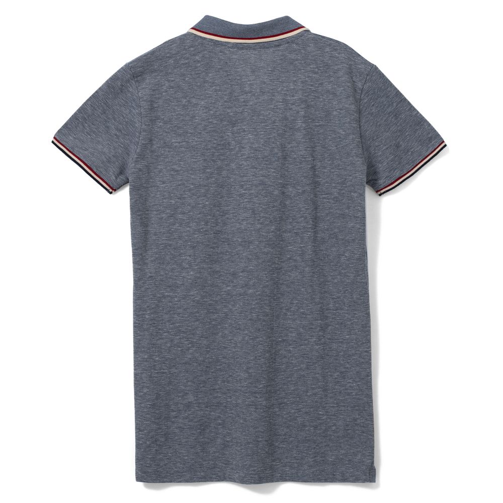 Рубашка поло женская Paname Women, голубой меланж — изображение 2