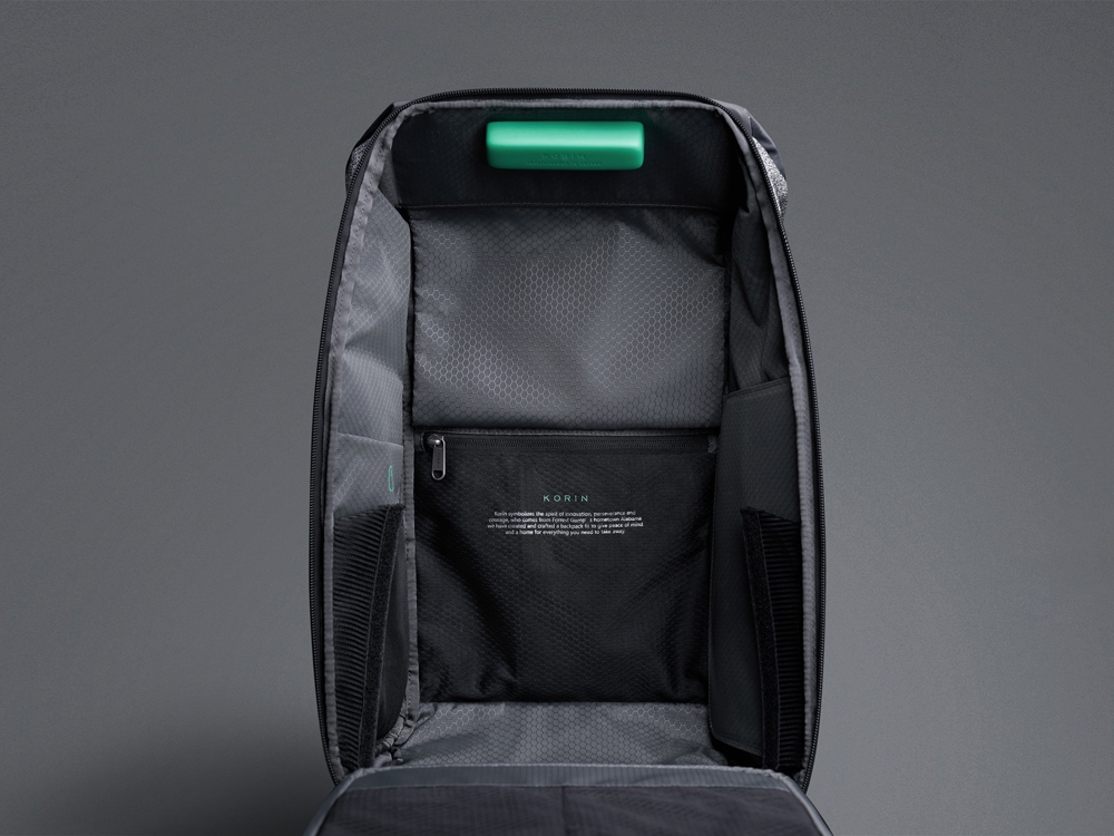 Антикражный рюкзак SnapPack для ноутбука 16, серый — изображение 15